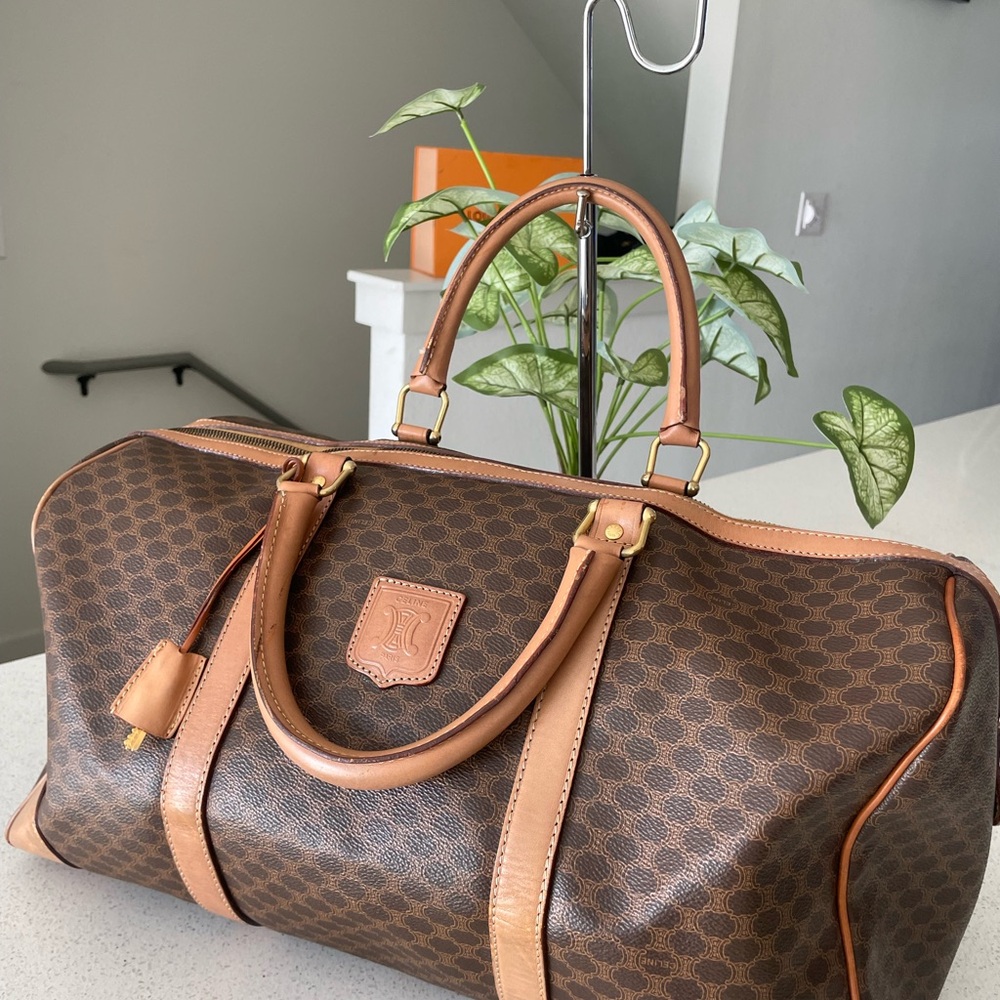 Celine Brown MCADAM DUFFLE BAG